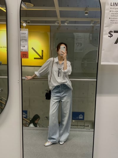 W5成團！《d家》深淺有尺寸寬牛褲18