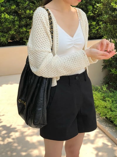 W7成團！《ounce》大口袋棉短褲21