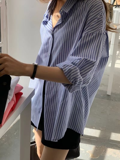 早鳥價開團中！《ounce》26春夏第一件粉色直紋襯衫12