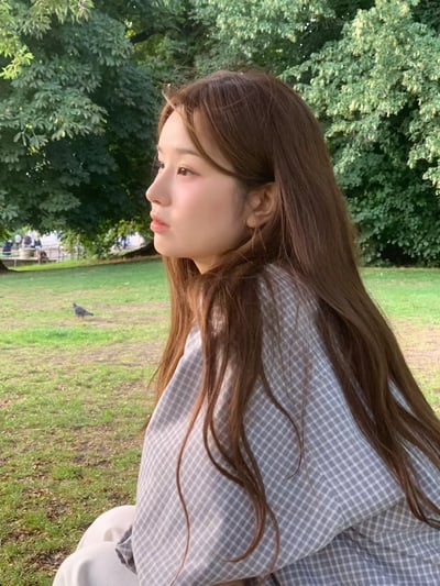 斷貨《ounce襯衫真的推》韓妞中性格紋襯衫2