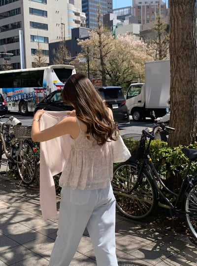 早鳥價開團中！《背心富翁》小清新家的碎花背心5