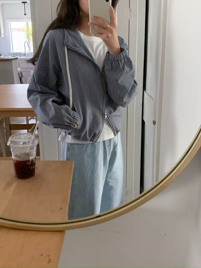 開團中早鳥價！《小清新》和sana一起穿海軍藍細條紋jp5