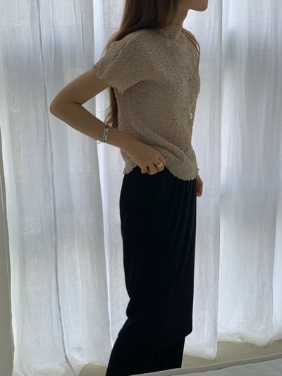 W5成團！《ounce》雲朵皺皺短袖blouse5