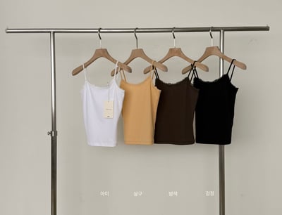 早鳥價開團中！《L&K》蕾絲細肩背心5