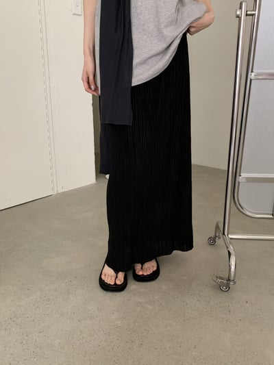 早鳥價開團中！《夏天的褲》新廠商皺皺裙(後開衩)6