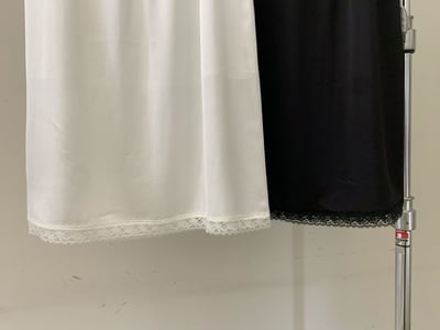 W6成團！《花語家》人造絲鬆緊蕾絲半裙17