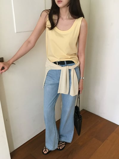 W9成團！《背心富翁》質感在線遮肉顯瘦背心15