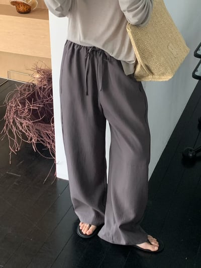 早鳥價開團中！《夏天的褲》v家側邊線條顯瘦長褲2