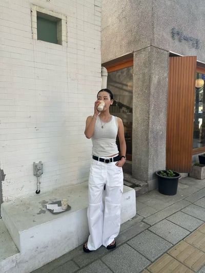 W9成團！《背心富翁》條紋安全感背心4