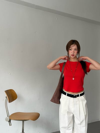 早鳥價開團中！《春夏T shirt》圓弧下擺短版T7