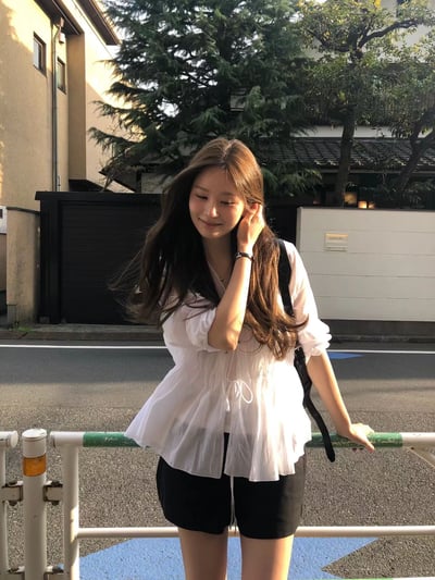 W7成團！《ounce》黑白寬短褲10