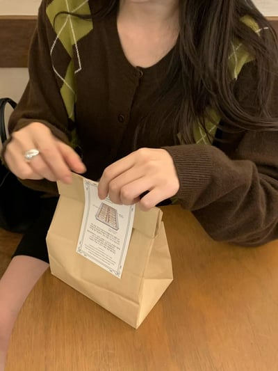 深藍現貨!《2025 trend》直式菱格紋針織外套25