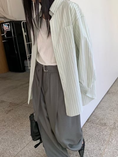 W6成團！《簡約俐落》小黃瓜襯衫回歸啦4