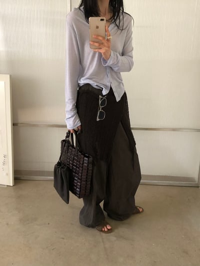 W5成團！《l&k》直紋斜排扣cd (onni推pink & sky)19