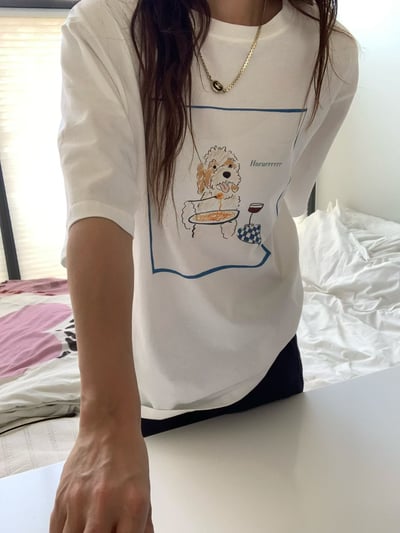 W7成團！《貓貓狗狗》懂享受wine & pasta狗狗T6