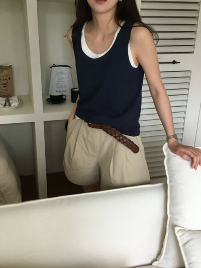 W9成團！《背心富翁》質感在線遮肉顯瘦背心24