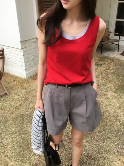 W9成團！《背心富翁》質感在線遮肉顯瘦背心20