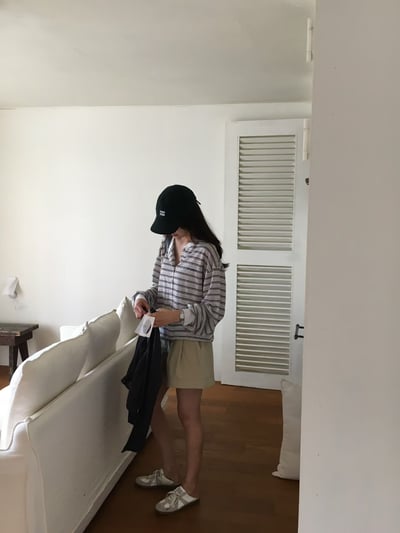 早鳥價開團中！《v家》顯瘦皺褶寬褲管短褲23