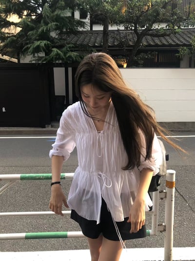 W7成團！《ounce》黑白寬短褲11