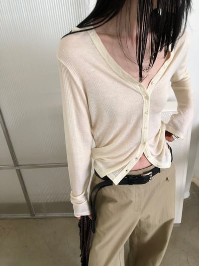 W5成團！《l&k》直紋斜排扣cd (onni推pink & sky)11