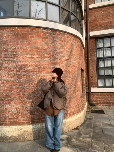 奶茶現貨！咖色特價預購！《簡約好看》帽子可拆羽絨外套16