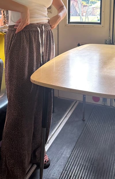 現貨！《24年回歸》豹紋鬆緊褲2