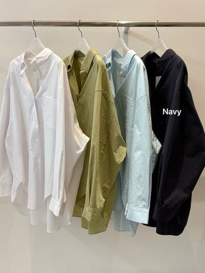 last 1早鳥價！《簡約俐落》oversize落肩襯衫9