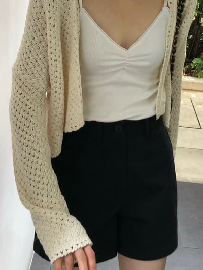 W7成團！《ounce》大口袋棉短褲17