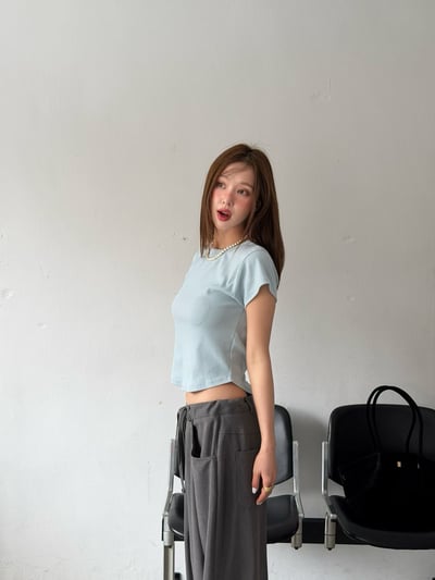 早鳥價開團中！《春夏T shirt》圓弧下擺短版T2