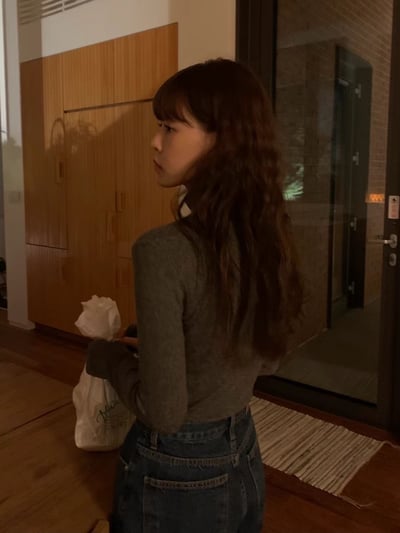 奶白最後一件！《可甜可鹽》liverpool天絲羊毛半高領打底衣17