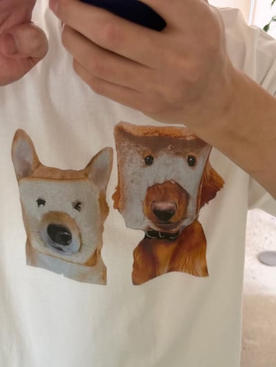 W7成團！《夏日T shirt》吐司面膜狗狗tee22