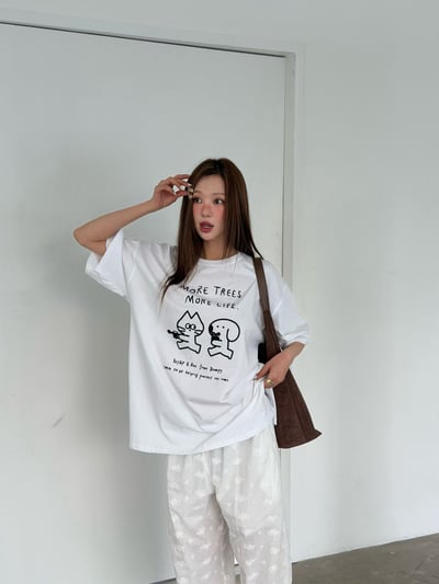 last 1早鳥價！《貓貓狗狗》貓狗和平種樹救地球T1