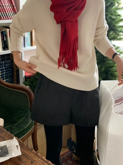 橄欖現貨！《ounce配件/推橄欖色》soft wool 圍巾14