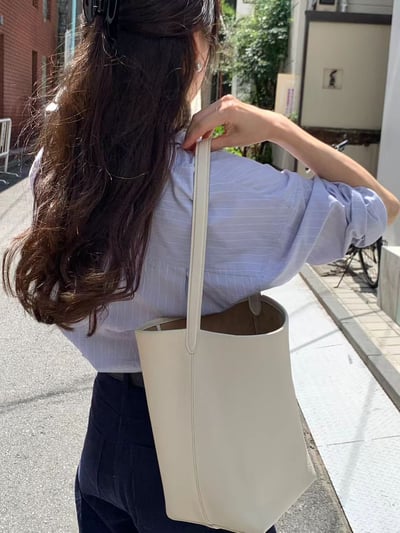 《ounce》落肩條紋襯衫24