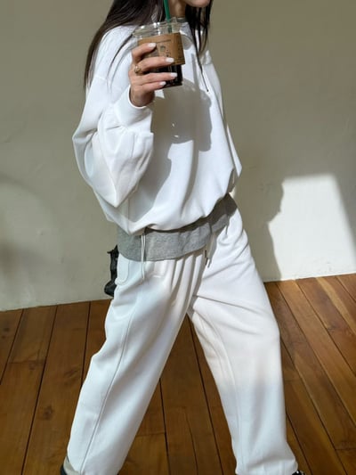 W5成團！《like jennie》半拉鍊jumper套裝(短褲長褲都有)18