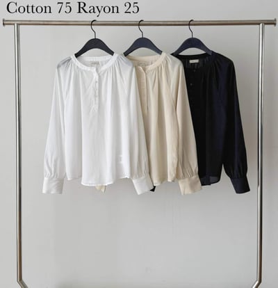 W5成團！《d家》澎澎袖抓皺blouse4