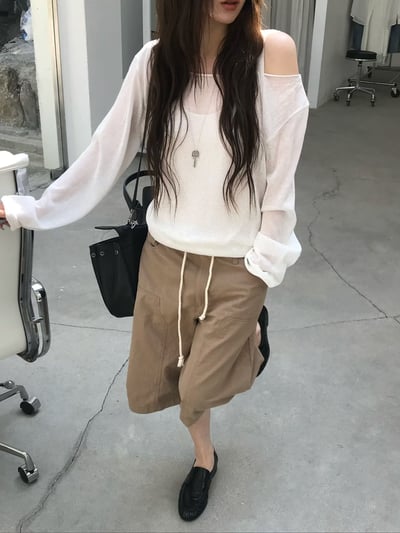 W7成團！《26春夏爆紅設計師》六分工作褲7