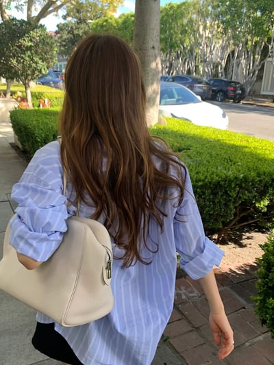 last 1早鳥價！《ounce》天空色直紋襯衫5