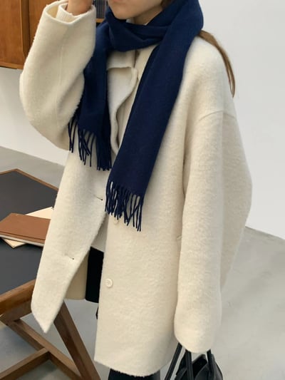 橄欖現貨！《ounce配件/推橄欖色》soft wool 圍巾16