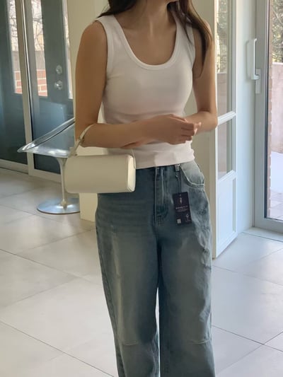 斷貨！《花語家》遮副乳莫代爾背心7