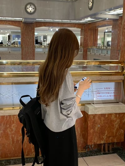 W6成團！《ounce》寬鬆短版顯瘦打底衣2