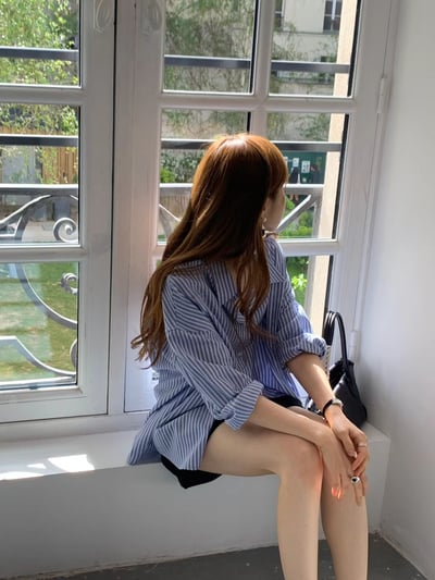 早鳥價開團中！《ounce》26春夏第一件粉色直紋襯衫15