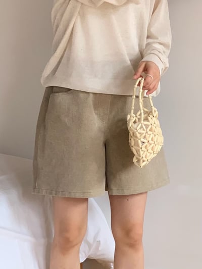 W7成團！《b家》作舊感後鬆緊短褲8