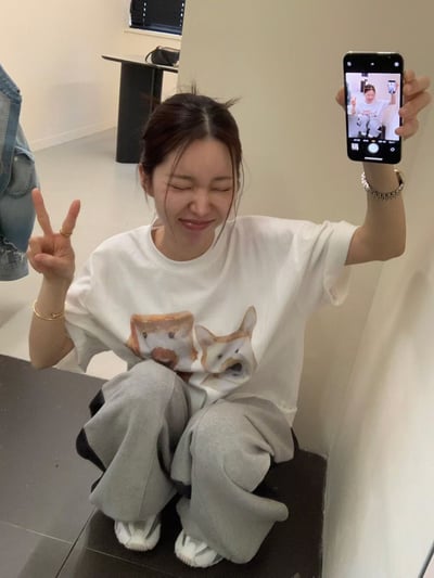 W7成團！《夏日T shirt》吐司面膜狗狗tee5