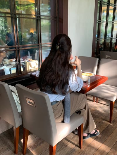 《ounce》落肩條紋襯衫11