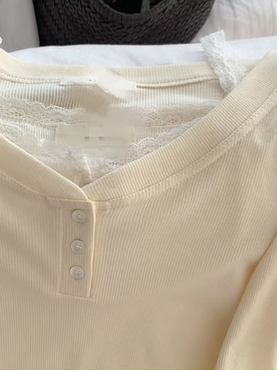 W5成團！《小清新》button T+ lace vest22