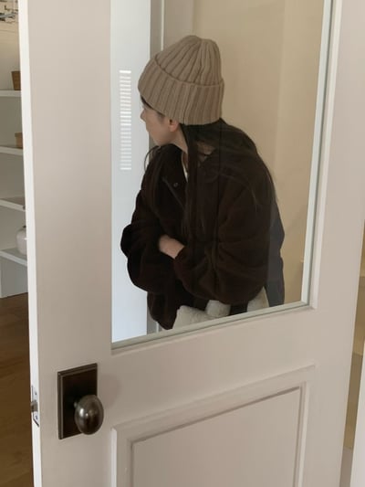 年後出貨！《平價韓貨》teddy jumper 翻領搖粒絨15