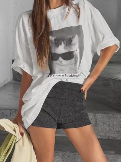 W7成團！《夏日T shirt》why r u looking at me? tee17