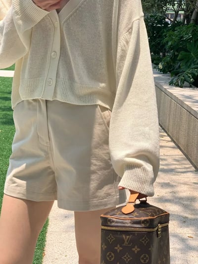 W7成團！《ounce》大口袋棉短褲7