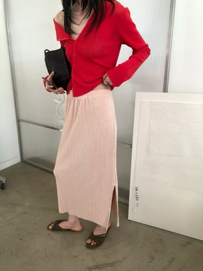 W5成團！《L&K》皺皺裙新色回歸4